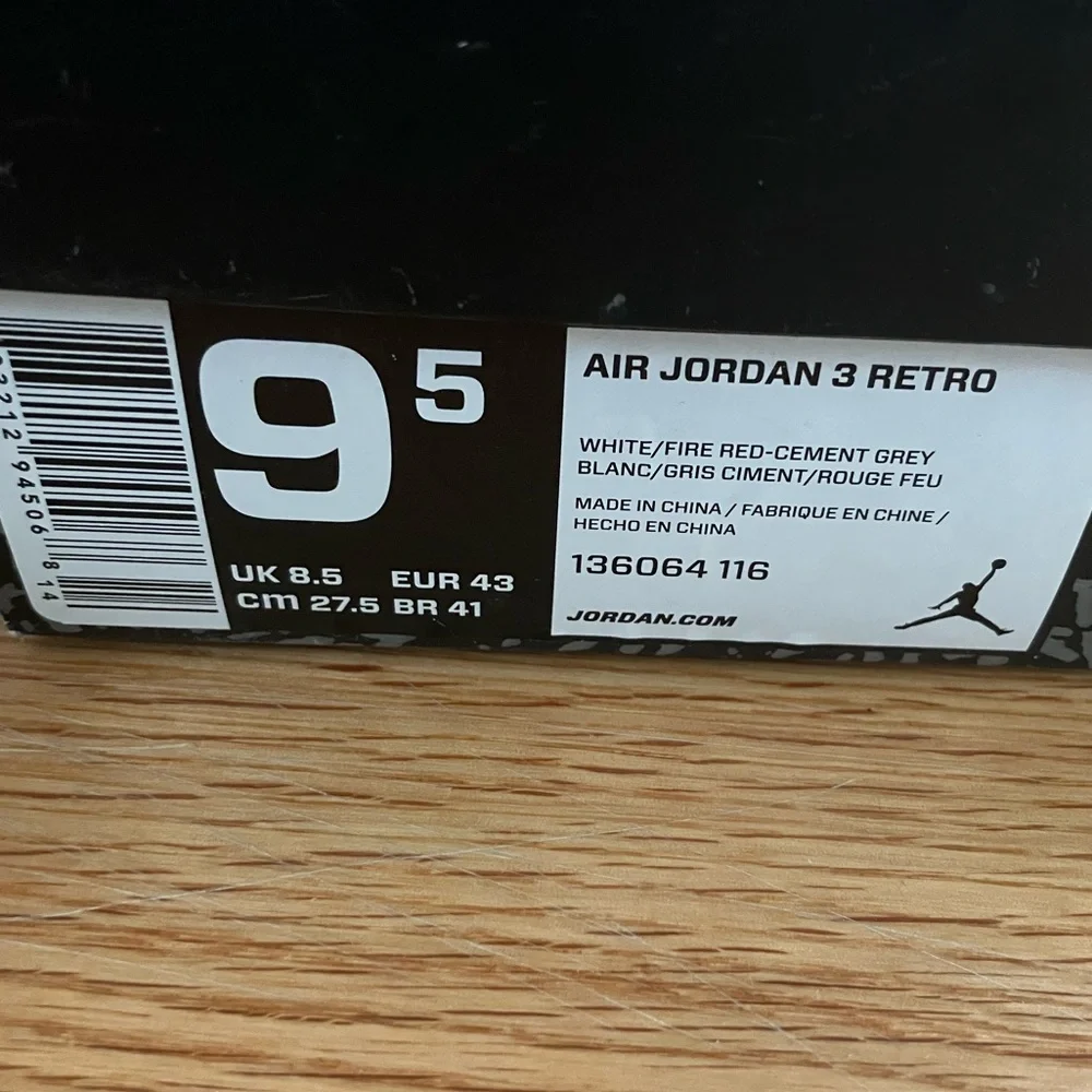 Jordan Katrina 3’s- M 9.5 - Picture 2 of 5